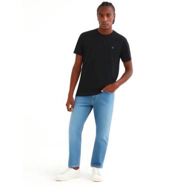 Imagem de Camiseta Masculina Regular Logo C Color Colcci, Preto, G