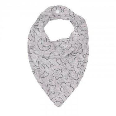 Imagem de Babador Bandana Malha Céu - Bambi