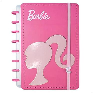 Imagem de Caderno Inteligente By Barbie A5 Customizável 80 Folhas Offset 90g, Ro