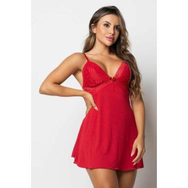 Imagem de camisola vermelha - forum lingerie 