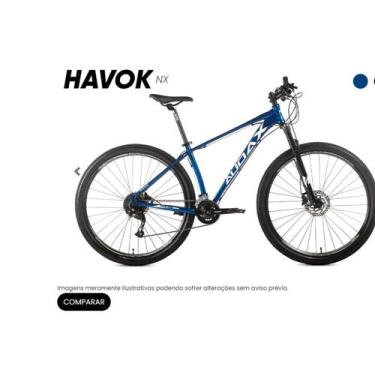 Imagem de Bicicleta Aro 29 Audax Havok NX-Freios Hidráulicos 18 velocidades