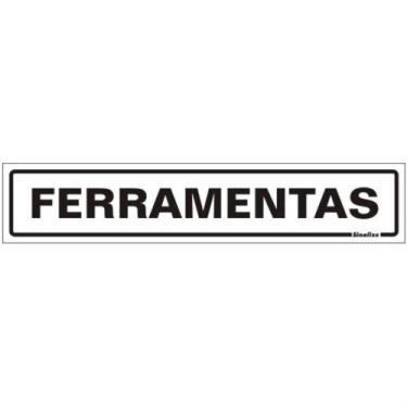 Imagem de Placa De Poliestireno Auto-adesiva 5x25cm Ferramentas - 200 By - Sinal