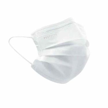 Imagem de Máscara Branco Descartável Com Elástico Tripla C/50 75g - ART BABY