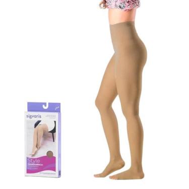 Imagem de Meia de Compressão Meia Calça Sigvaris Ever Sheer 20-30 mmHg, G2