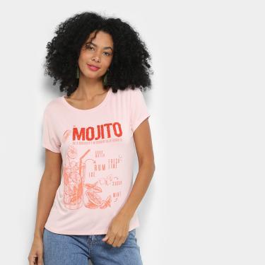 Imagem de Camiseta T-Shirt Carmim Mojito Feminina-Feminino