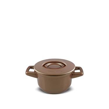 Imagem de Caçarola de Cerâmica Duo+, 14cm, 900ml, Cobre, Ceraflame