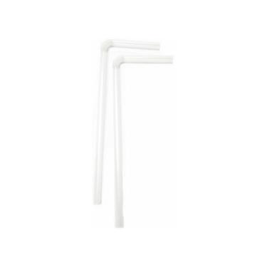 Imagem de Canudo Flexível Plástico Biodegradável Transparente - Caixa com 2000 unid.