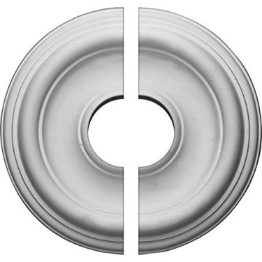 Imagem de Medalhão de teto tradicional Ekena Millwork 30 cm OD x 7,6 cm ID x 2,5 cm, Divisor, 12"OD x 3 1/2"ID x 1"P (Fits Canopies up to 3 1/2"), Factory Primed