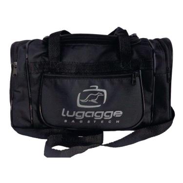 Imagem de Bolsa Sacola Bordo Mao Mala De Viagem Pequena Preta