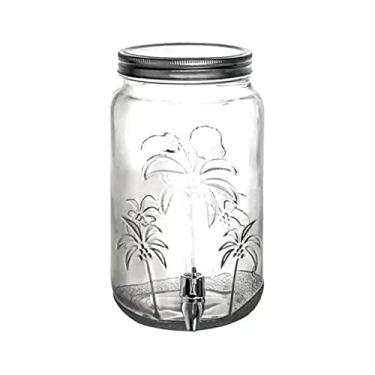 Imagem de Dispensador de Bebibas Class Home Palm Tree Transparente 3 Litros