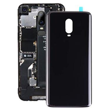 Imagem de For OnePlus 6T Original Battery Back Cover (Black)