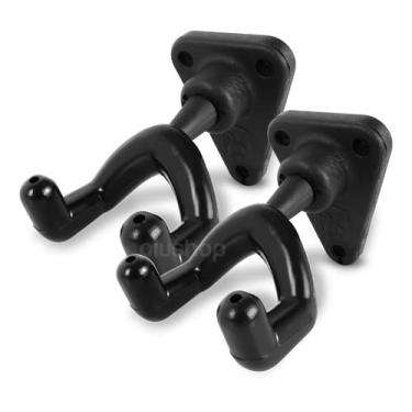 Imagem de Kit 2 Suporte Fixo De Parede Para Guitarra Violão Baixo SPF Ibox