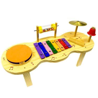 Imagem de Pequena Percussão Baby Madeira