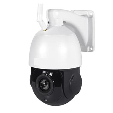 Imagem de Câmera de segurança wifi ao ar livre 8MP PTZ Câmera de segurança solar 30x Zoom óptico Ai Detecção automática de rastreamento Detecção de voz bidirecional Proteção de segurança de voz H.265 CCTV (Col