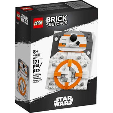 Imagem de LEGO Conjunto 40431 Brick Sketches Star Wars BB-8