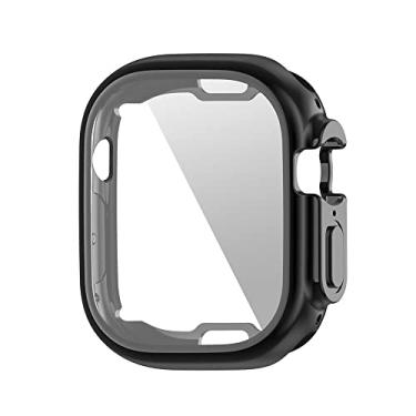 Imagem de Ultra Case TPU Capa Proteção Total LTIMPORTS, compativel com Apple Watch Ultra 49mm e Apple Watch Ultra 2 49mm(Preto)