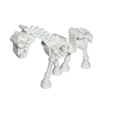 Imagem de LEGO Castle: Skeletal Minifigure Horse (White)