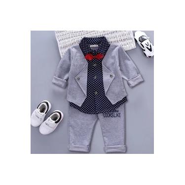 conjunto infantil masculino com suspensório