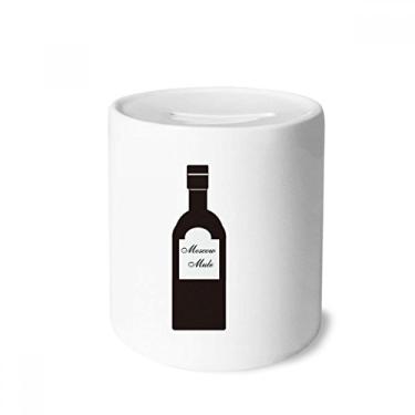 Imagem de DIYthinker Chave de fenda Vodka suco laranja coquetel dinheiro caixa cerâmica porta-moedas presente