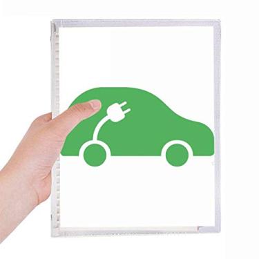 Imagem de Caderno Plug Energy para veículos que protegem o meio ambiente, folhas soltas, diário recarregável, artigos de papelaria