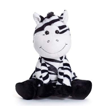 Imagem de Zebra Zebrinha Filhote De Pelucia Incriveis 25cm!