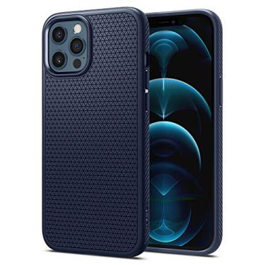 Imagem de Spigen Capa Liquid Air Armor Projectada para Apple iPhone 12 / iPhone 12 Pro - Marinho