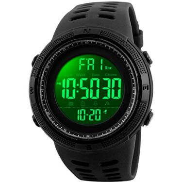 Imagem de Relógio Masculino Skmei Led Digital 1251 A Prova D’Água - Preto