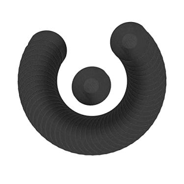 Imagem de YIJU 50Pack Freestyle Libre Sensor Covers Remendos Adesivos Fita CGM Precut Sem Glun No Centro À Prova D'água E Vara Forte para Longa Permanência - Preto