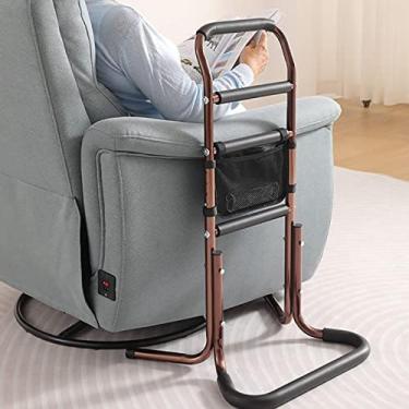 Imagem de Auxiliar De Suporte De Cadeira Para Levantar-se Facilmente Para Idosos, Dispositivos De Elevação De Cadeira Trilhos De Cama Para Idosos Auxiliar De Levantamento De Paciente Mobilidade E Ajudas De