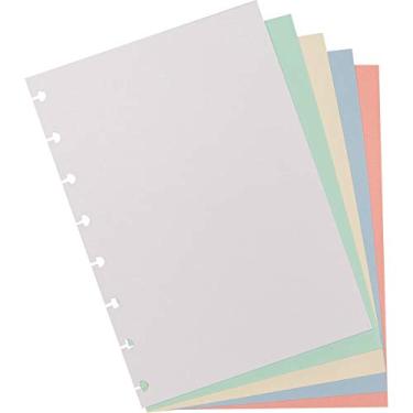 Imagem de Refil de Folhas Para Caderno Inteligente, A5, Colorido, 155x220mm, 90 Gramas, 50 Folhas