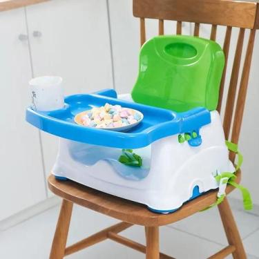 Imagem de Cadeira Alimentação Infantil Bebe Até 15Kg Com Ajuste De Altura Multma