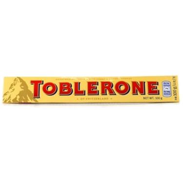 Imagem de TOBLERONE Chocolate Ao Leite Nougat De Mel E Amêndoas Toblerone Caixa 100G - Importado