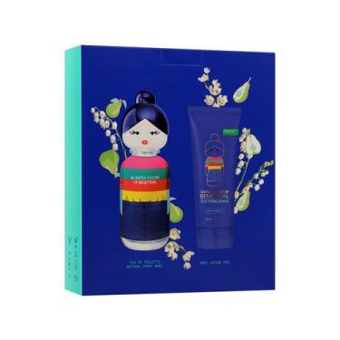 Imagem de Kit Perfume Benetton Sisterland Blue Neroli - Feminino Eau De Toilette