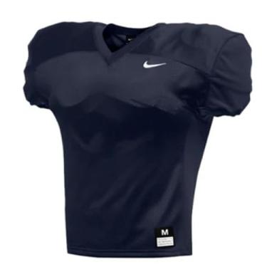 Imagem de Nike Camiseta masculina Team Stock Vapor Varsity gola V manga curta futebol casual - branca, Azul marino, P
