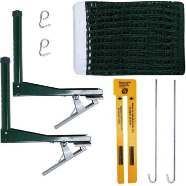 Imagem de Kit Suporte Rede Especial Tênis De Mesa Ping Pong Cód 5034-Unissex