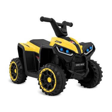 Imagem de Quadriciclo ATV Eletrico Infantil 6V Bandeirante 2667 Amarelo/Preto