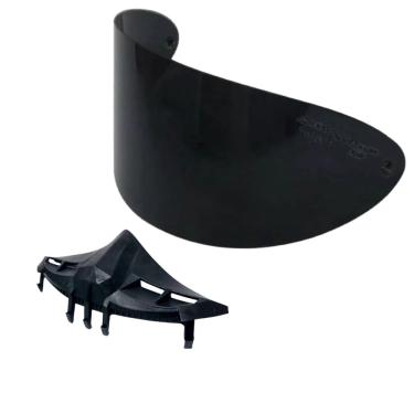 Imagem de Viseira Fumê Mais Narigueira Alta Capacete San Marino