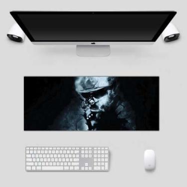 Imagem de Mouse Pad Gamer Speed 28cm X 70cm x 3MM - Deluzz, Atirador