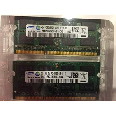 Imagem de SAMSUNG 8GB Kit DDR3 1333 MHz PC3 10600 (2X4GB) SODIMM Memória Laptop 8 GB