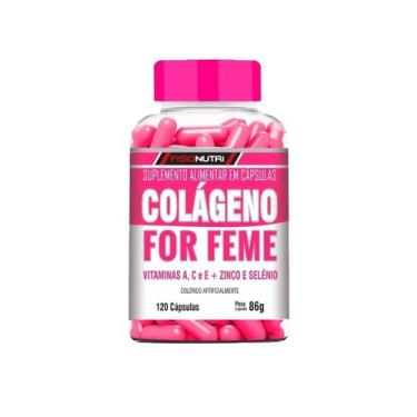 Imagem de Colágeno for feme 86g 120 caps fisio nutri - FISIONUTRI