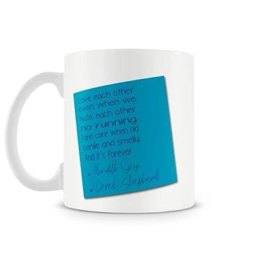 Imagem de Caneca Greys Anatomy Post It