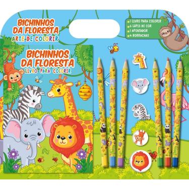 Imagem de Bichinhos da Floresta Arte de Colorir