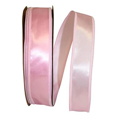 Imagem de Reliant Ribbon 5102W-061-09C Dyna Satin Ez Fita de borda com fio, 3,8 cm x 91 m, rosa