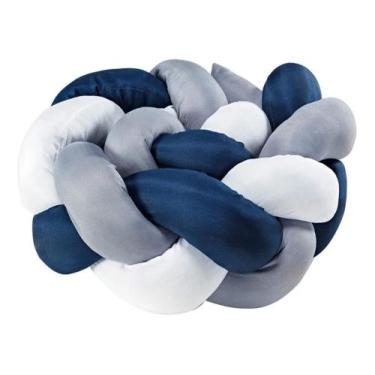 Imagem de Trança 4m Protetor Berço E Cama Montessoariana Cores Lisas - LuckBaby,