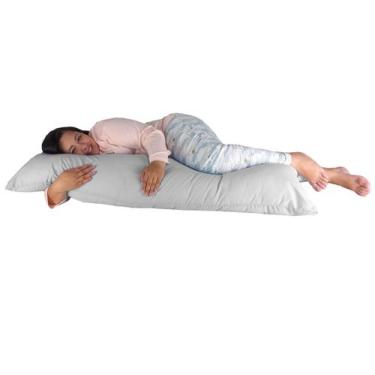 Imagem de Fronha para Travesseiro de Corpo Xuxão 140x50 - HAPPY LINE, Branco
