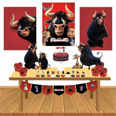 Imagem de kit Festa Infantil Touro Ferdinando Decoração Lembrancinha - Cg Mimo K