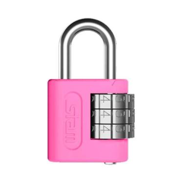 Imagem de Cadeado Stam Segredo 25 mm Rosa