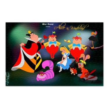 Imagem de Quebra-cabeça Alice No Pais Das Maravilhas 48 Peças - Pomps Geek