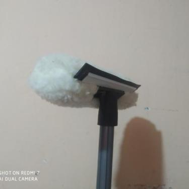 Imagem de Rodo limpa vidro 2 em 1 c/ cabo de 60 cm - Mp rodos