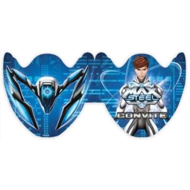 Imagem de Convite Aniversário Max Steel Com 8 Regina